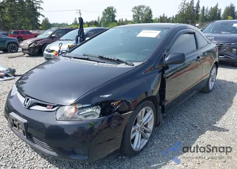 2008 Honda Civic Si из США, поврежденный, VIN 2HGFG21568H706300